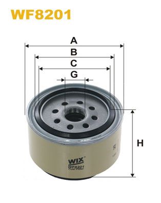 WIX FILTERS Kütusefilter WF8201